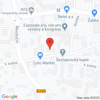 Google map: Trieda 1.máje 3414/11a,Breclav,69002